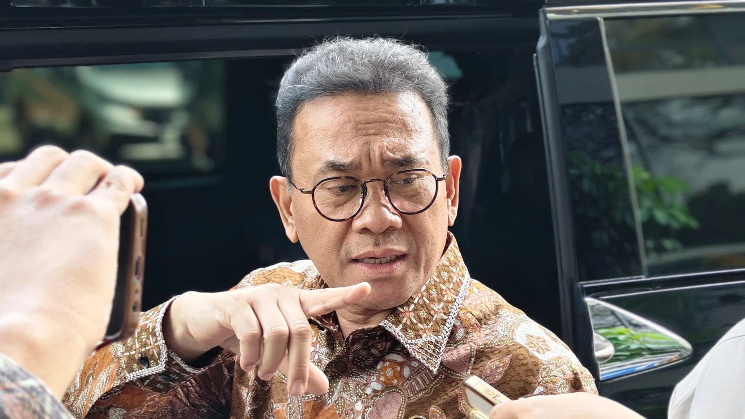 Menteri Perdagangan Budi Santoso (sumber: Owrite/Anisa Aulia)