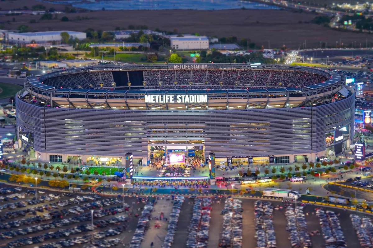 Stadion New York/New Jersey atau biasa disebut Metlife Staduim akan menjadi salah satu venue Piala Dunia 2026 (VisitNJ.org)