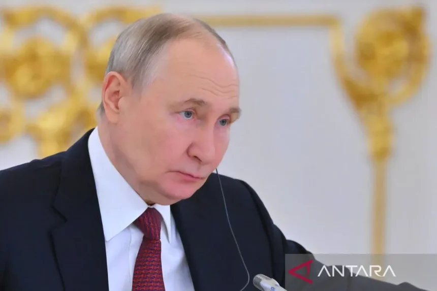 Presiden Rusia Vladimir Putin di ibu kota Rusia, Moskow, Rusia pada 29 Januari 2026.