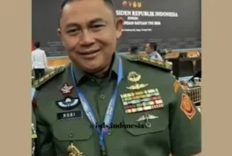 Kepala Badan Intelijen Srategis (Kabais) TNI, Letjen Robi Herbawan