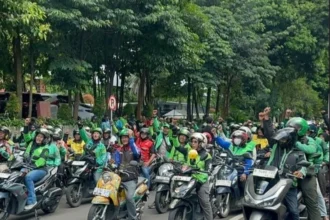 Ilustrasi ojek online