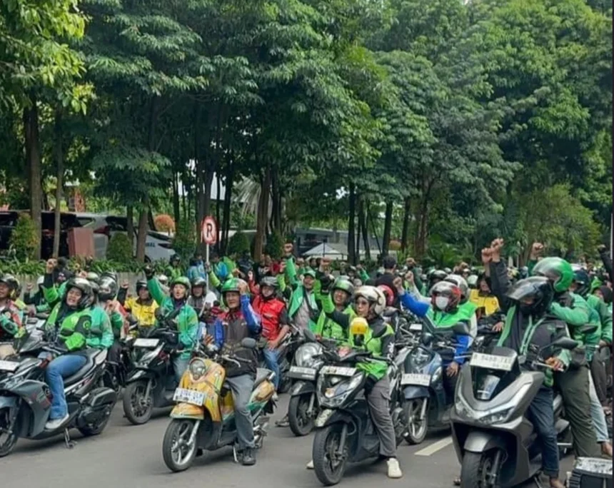 Ilustrasi ojek online