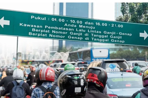 Ganjil genap di Jakarta