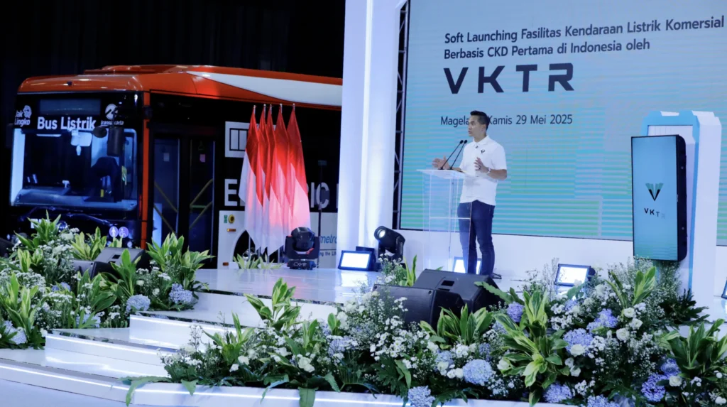Komisaris Utama VKTR, Anindya Bakrie. (Sumber: Dok. VKTR)