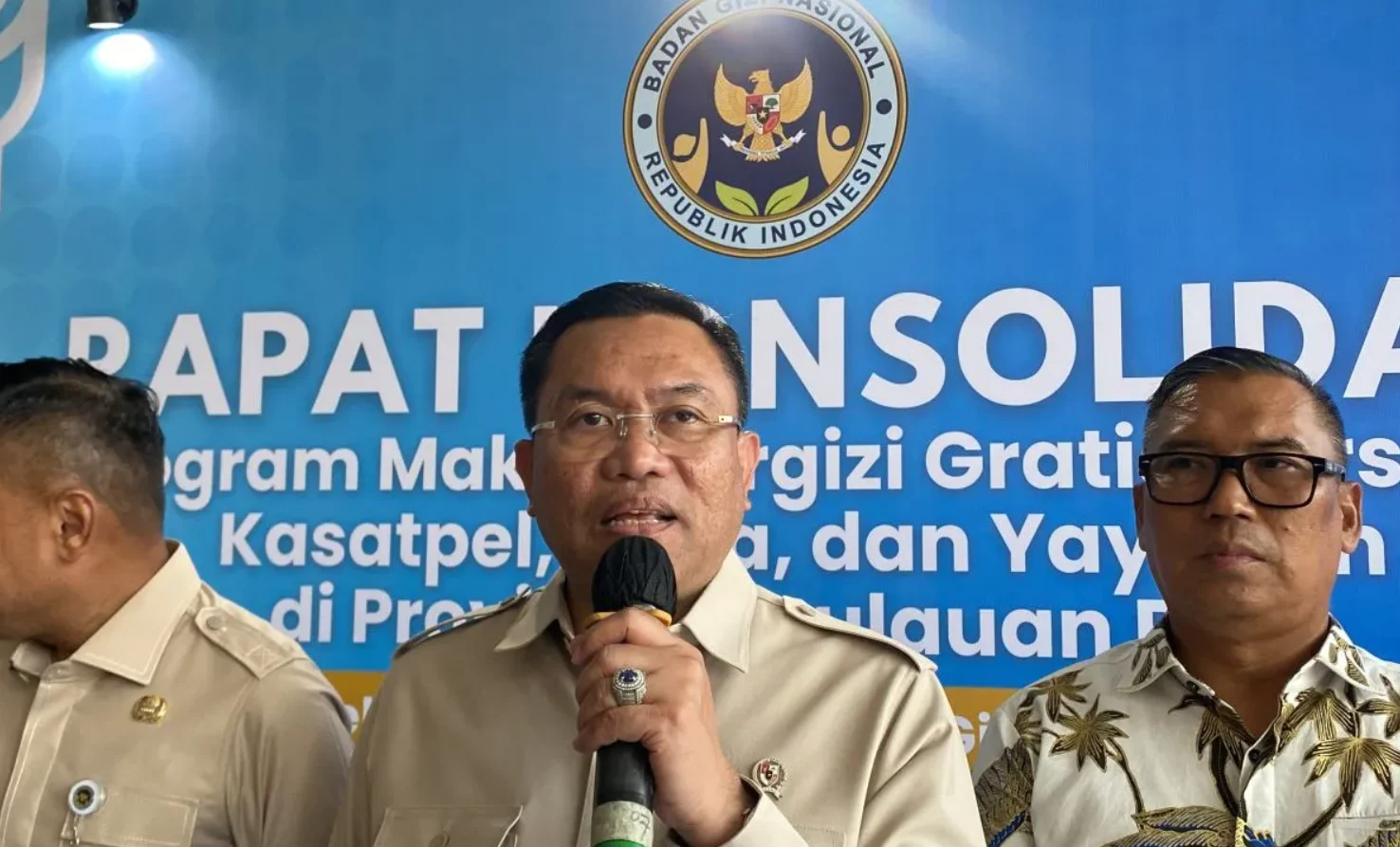 Wakil Kepala Badan Gizi Nasional (BGN) Bidang Operasional Pemenuhan Gizi Sony Sonjaya