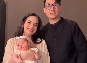 Steffi Zamora dan keluarga