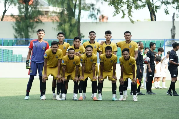 Skuad Bhayangkara Presisi Lampung FC U-20. (Foto: Media Bhayangkara FC)