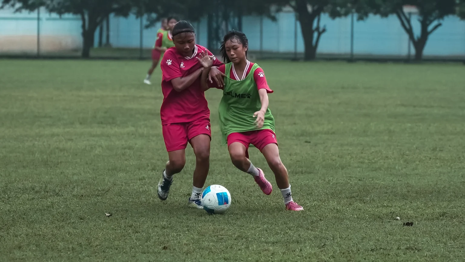 Latihan terakhir Timnas Putri Indonesia U-17 sebelum berankat ke Prancis