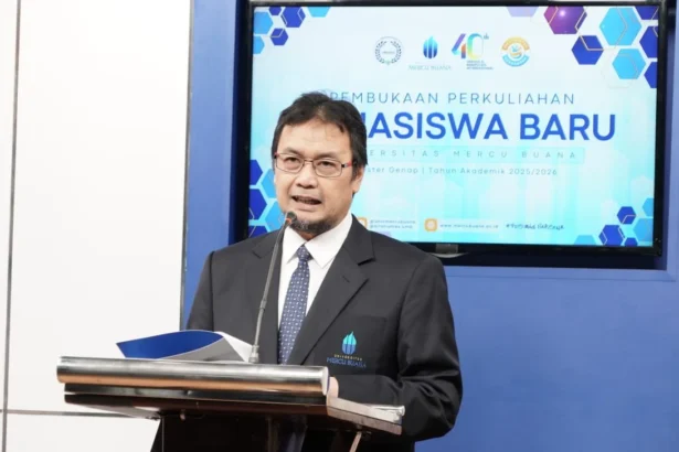 Rektor Universitas Mercu Buana, Prof. Dr. Andi Adriansyah, M.Eng