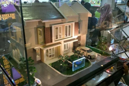 Maket Rumah Baru. (Sumber: Owrite/Dusep)