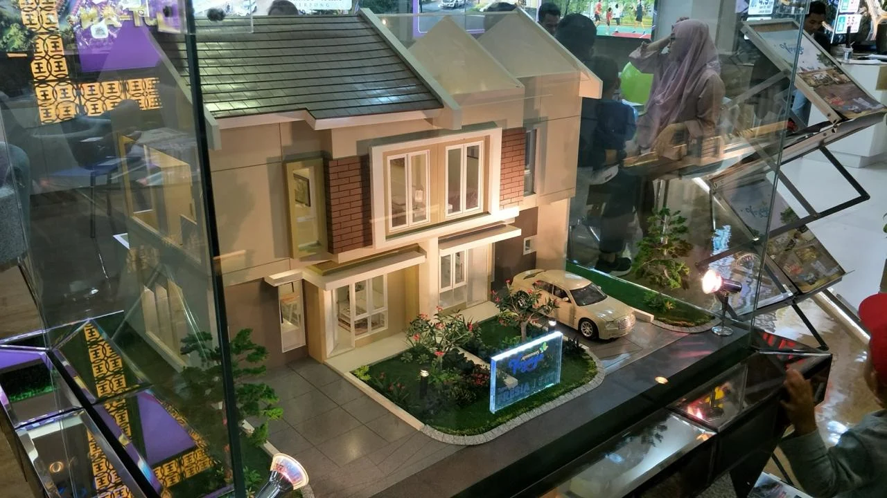 Maket Rumah Baru. (Sumber: Owrite/Dusep)