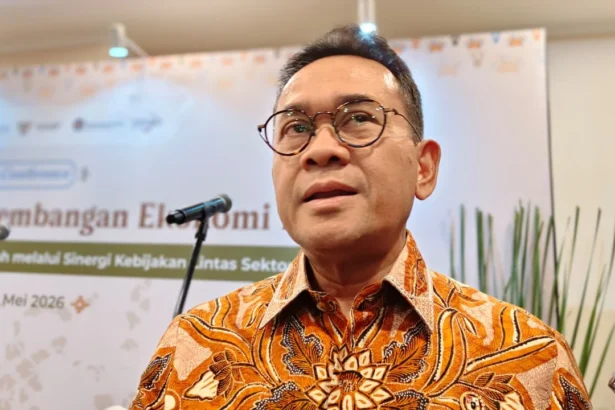 Menteri Perdagangan Budi Santoso (sumber: Owrite/Anisa Aulia)