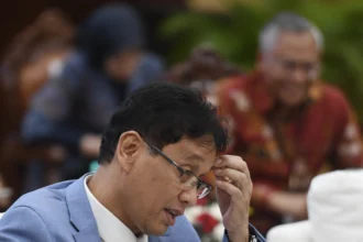 Menteri Keuangan Purbaya Yudhi Sadewa memberikan keterangan saat konferensi pers APBN KiTa edisi Mei 2026 di Jakarta, Selasa (19/5/2026).