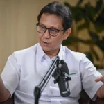 Menteri Kesehatan Budi Gunadi Sadikin menjawab pertanyaan dalam program siniar ANTARA di Kantor Kementerian Kesehatan, Jakarta, Rabu (22/4/2026). Siniar tersebut membahas beberapa isu dan kebijakan Kementerian Kesehatan diantaranya rencana pencantuman label takaran gula, garam, lemak (GGL) pada olahan siap saji atau Nutri-Level serta edukasi tentang isu kesehatan mental.