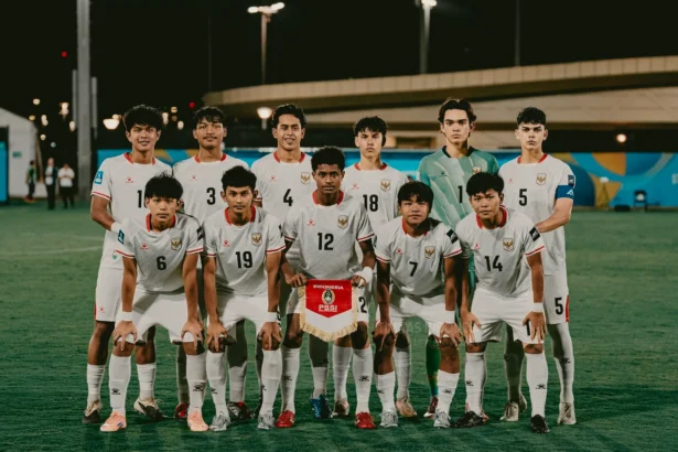 Skuad Timnas Indonesia U-17 yang bermain di Piala Asia U-17