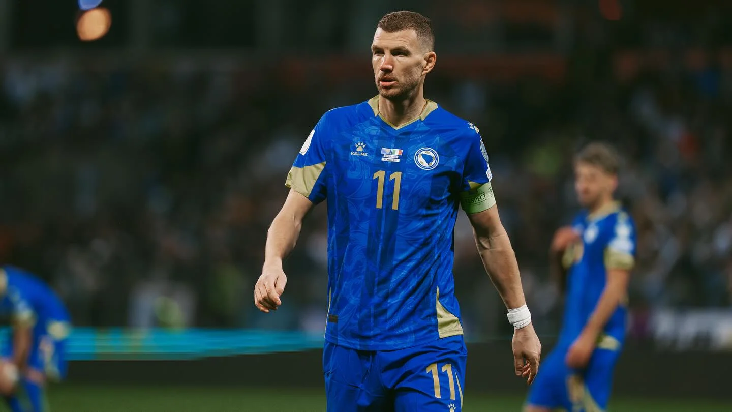 Edin Dzeko masuk skuad Bosnia-Herzegovina di Piala Dunia 2026 meski usianya sudah 40 tahun