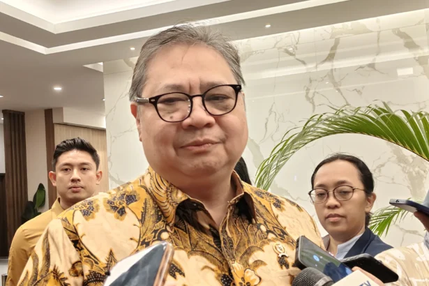 Menteri Koordinator Bidang Perekonomian Airlangga Hartarto (Foto: Owrite/Anisa Aulia)
