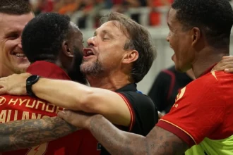 Mauricio Souza saat masih melatih Persija Jakarta