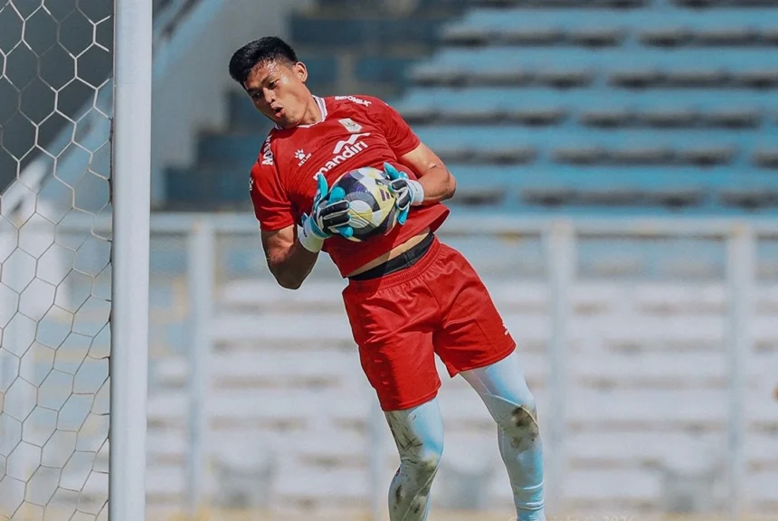 Muhammad Riyandi saat menjalani TC bersama Timnas Indonesia