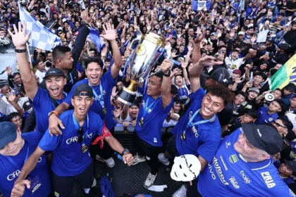 Persib Bandung saat konvoi juara Liga 1 2025/2026