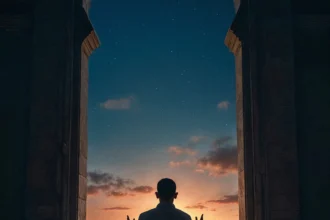 Ilustrasi saat berdoa