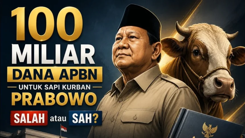ANGGARAN FANTASTIS UNTUK SAPI KURBAN PRABOWO: SALAH ATAU MEMANG ADA ATURANNYA?