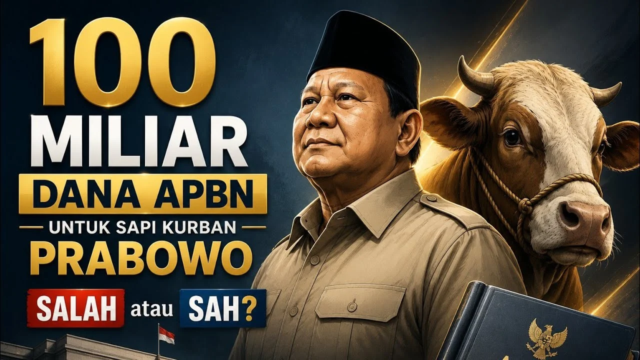 ANGGARAN FANTASTIS UNTUK SAPI KURBAN PRABOWO: SALAH ATAU MEMANG ADA ATURANNYA?