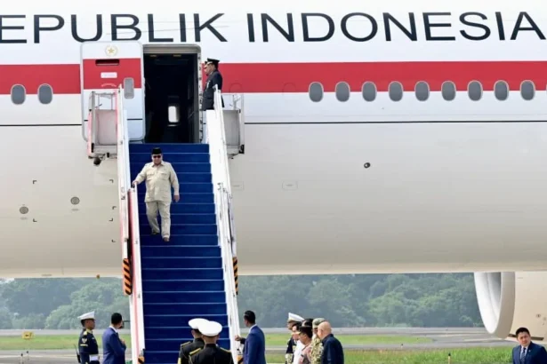 Presiden Prabowo tiba di Indonesia usai kunjungan dari Prancis (Foto: Presidenri.go.id)