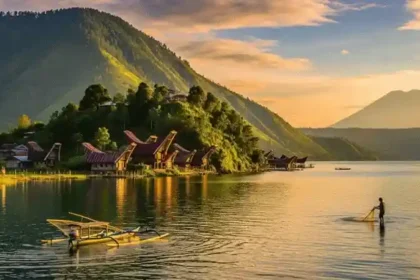 Danau Toba di Sumatera Utara