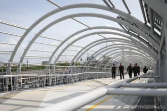Gubernur DKI Jakarta Pramono Anung resmikan sejumlah proyek infrastruktur
