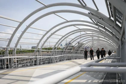 Gubernur DKI Jakarta Pramono Anung resmikan sejumlah proyek infrastruktur