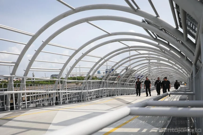 Gubernur DKI Jakarta Pramono Anung resmikan sejumlah proyek infrastruktur