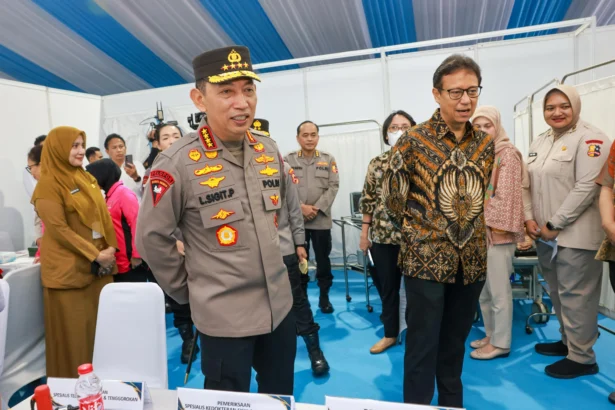 Menkes bersama Kapolri