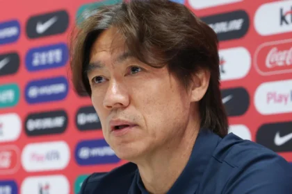 Pelatih Timnas Korea Selatan (Korsel) Hong Myung-bo