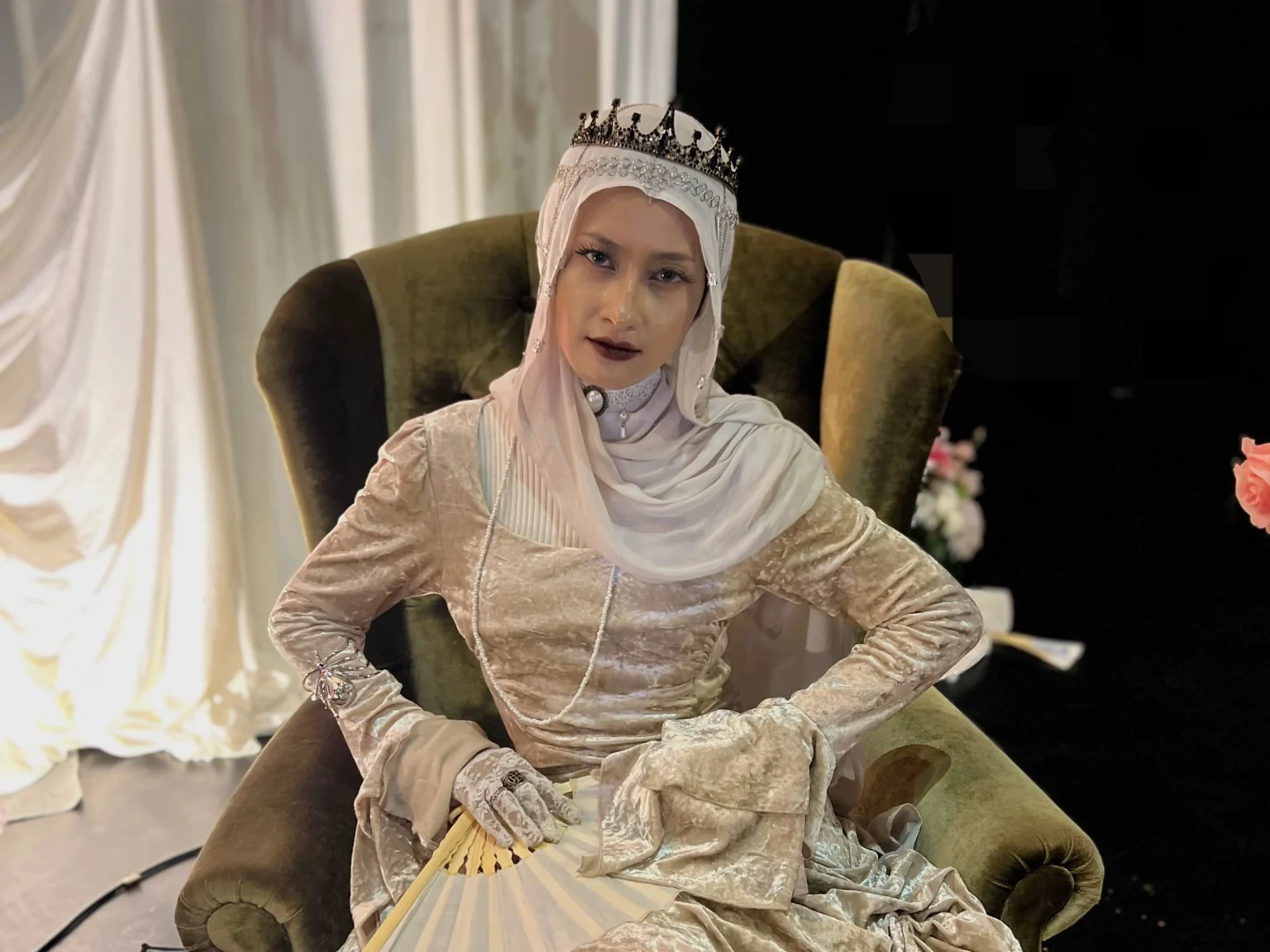 Gaya ghotic hijabers