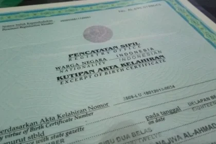 Jenis akta kelahiran