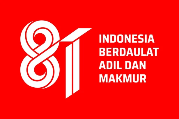 Logo HUT Ke-81 RI 2026