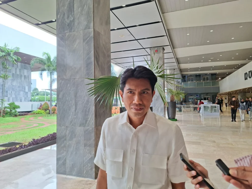 Juru Bicara Partai Gerindra, Bahtera Banong. (Sumber: Owrite/Rika Pangesti)