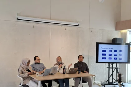 Diskusi peluncuran hasil riset oleh Themis Indonesia
