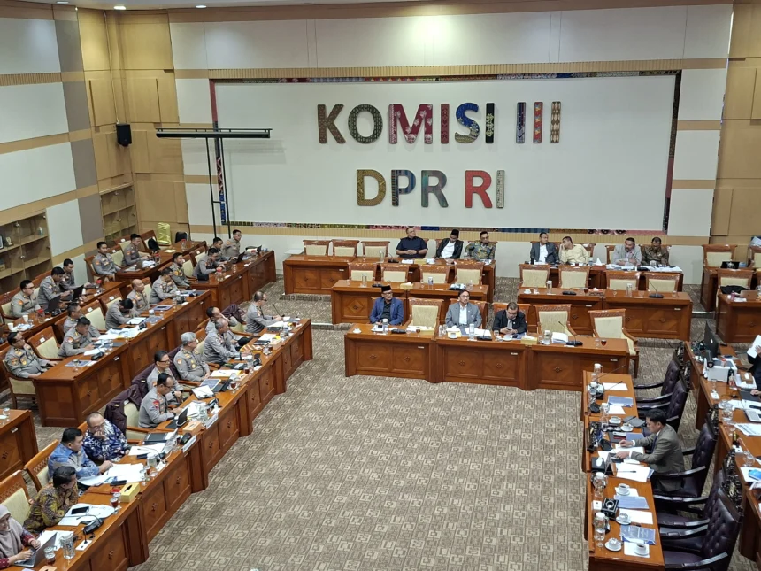 Rapat DPR Komisi III