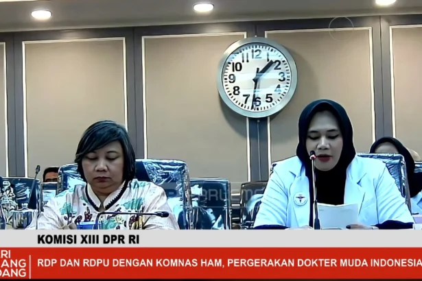 RDP dan RDPU dengan Komnas HAM dan Pergerakan Dokter Muda Indonesia