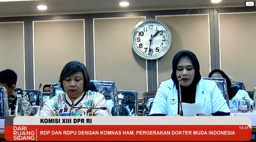 RDP dan RDPU dengan Komnas HAM dan Pergerakan Dokter Muda Indonesia