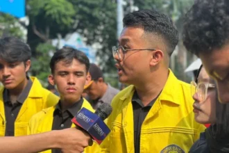 Ketua BEM Universitas Indonesia (UI), Yatalathof Imawan.