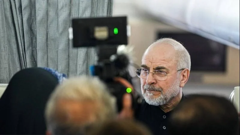 Pemimpin negosiasi sekaligus Ketua Parlemen Iran Mohammad Bagher Qalibaf.