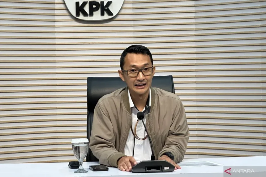 Juru Bicara Komisi Pemberantasan Korupsi (KPK) Budi Prasetyo.