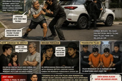 Ilustrasi kejadian dibuat oleh AI.