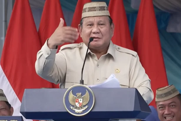 Presiden Prabowo hadir dalam Puncak Pekan Nasional Petani Nelayan, di Gorontalo, 24 Juni 2026.