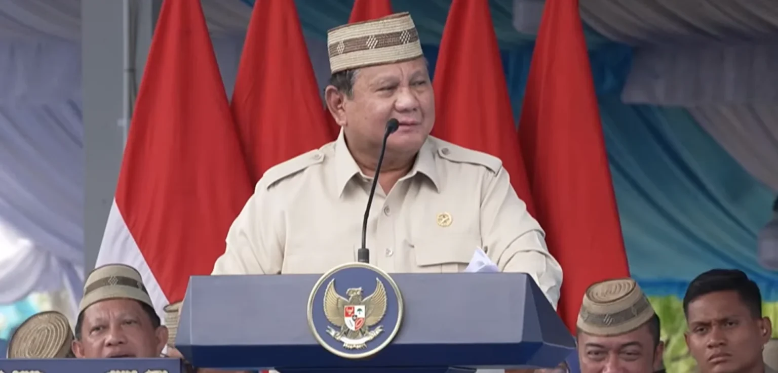 Presiden Prabowo hadir dalam Puncak Pekan Nasional Petani Nelayan XVII 2026, di Gorontalo, 24 Juni 2026.