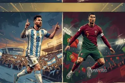 Messi vs Ronaldo.