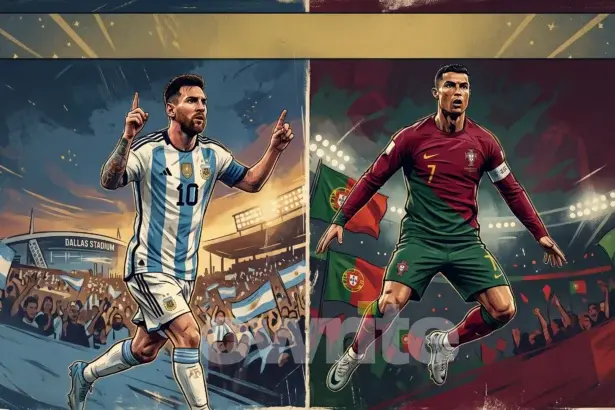 Messi vs Ronaldo.